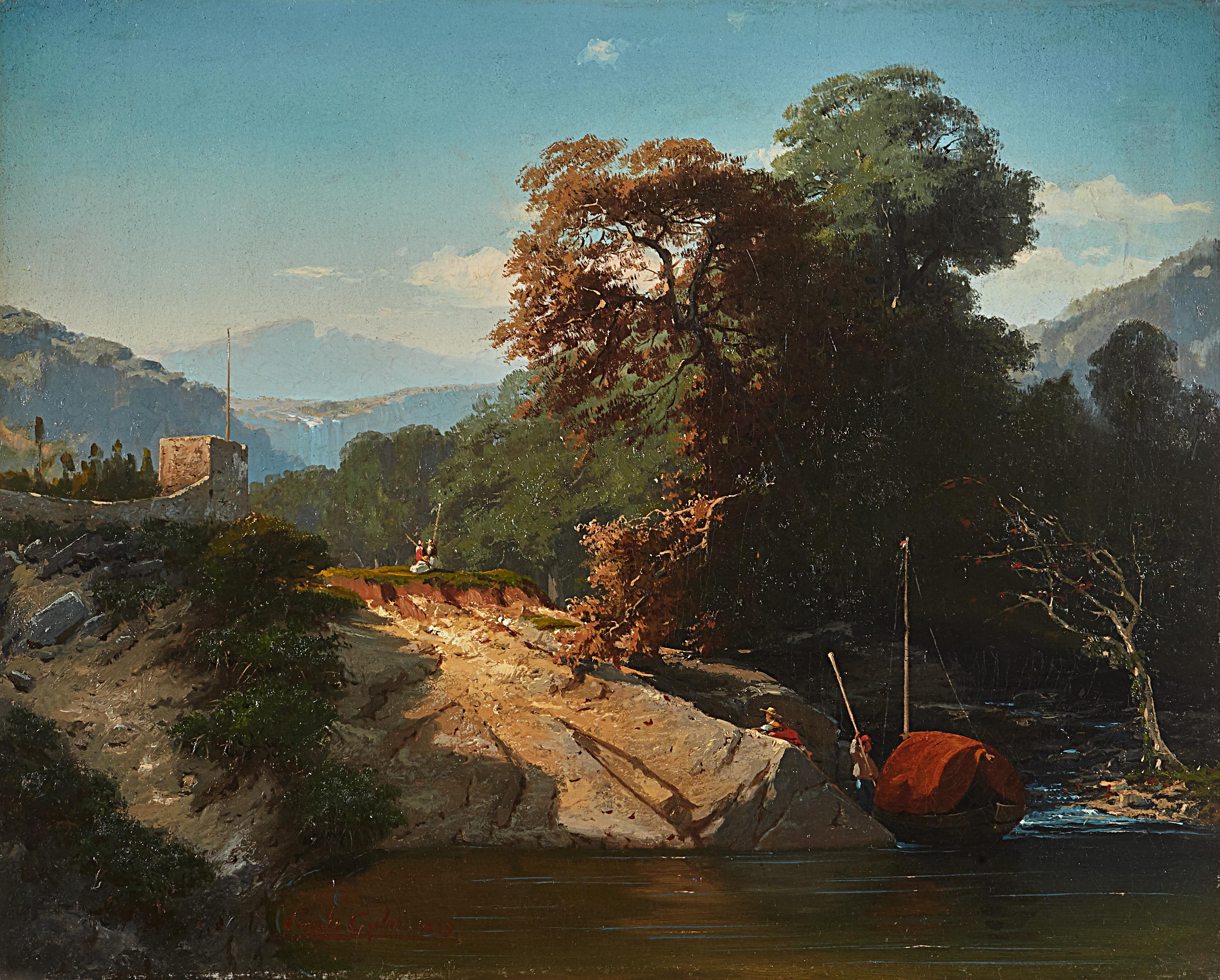 Ercole Calvi - Verso il Lago di Como