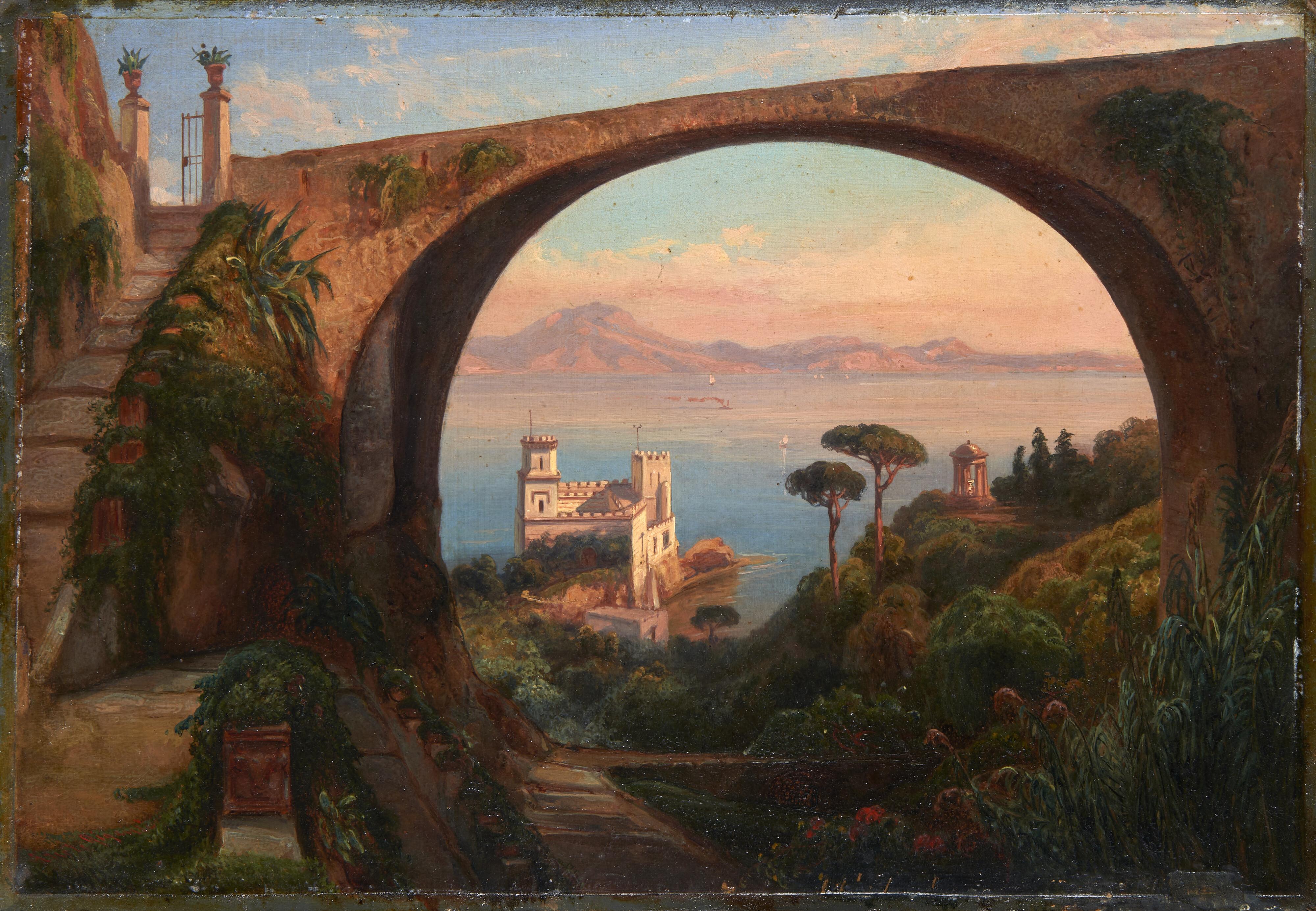Ercole Gigante - Veduta del Golfo di Napoli