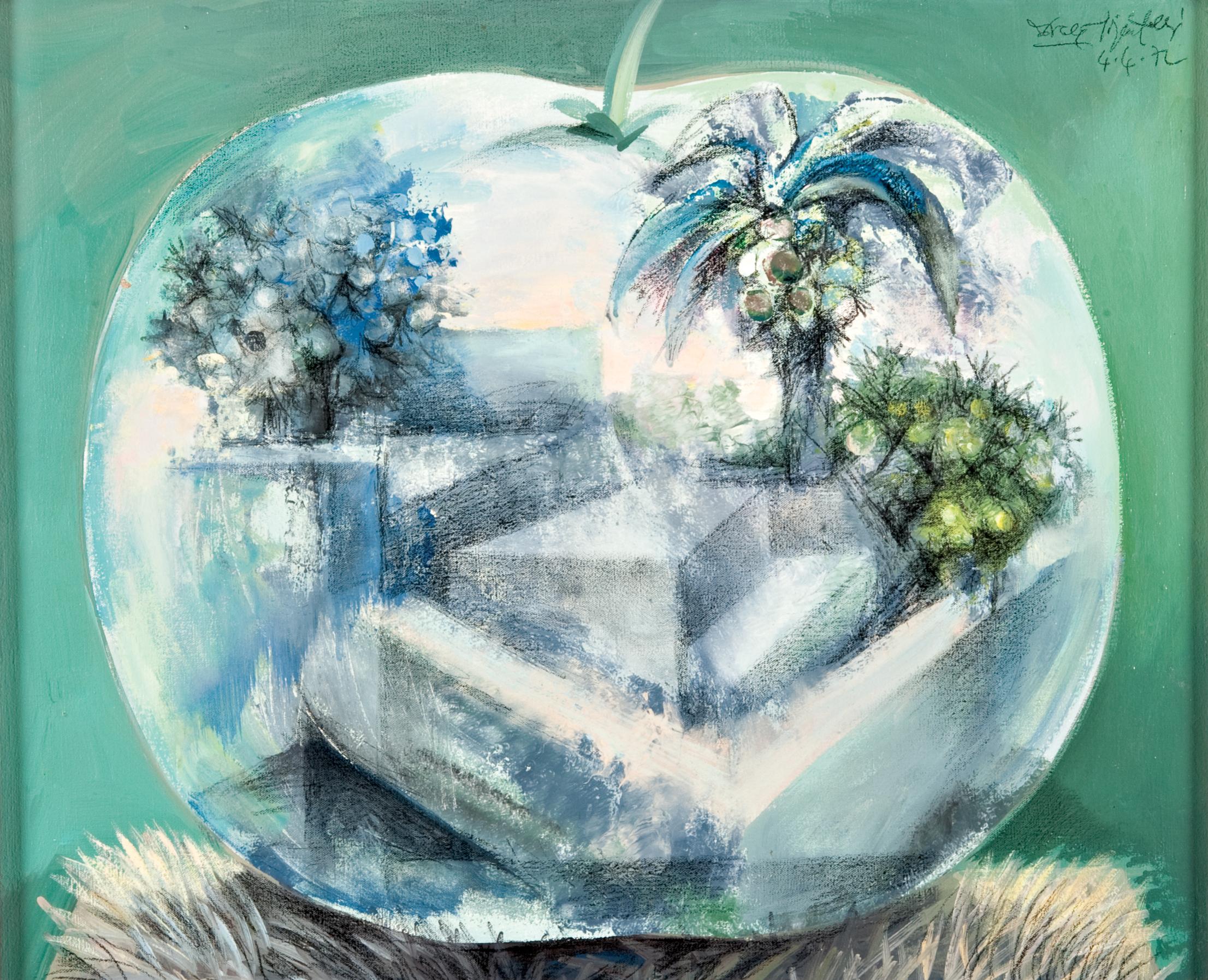 Ercole Pignatelli - Paesaggio nel frutto trasparente