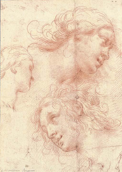 Ercole Procaccini - Etudes de Trois Têtes de Femmes
