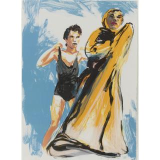 Eric Fischl - Annie, Gwen, Lilly, Pam And Tulip: One Plate