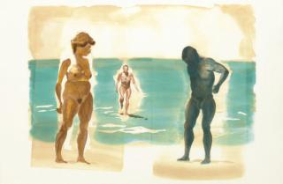 Eric Fischl - Beach, from Beach and Shower