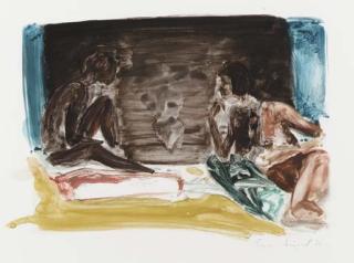 Eric Fischl - Figures in an Interior (see Hood Museum 143-4)