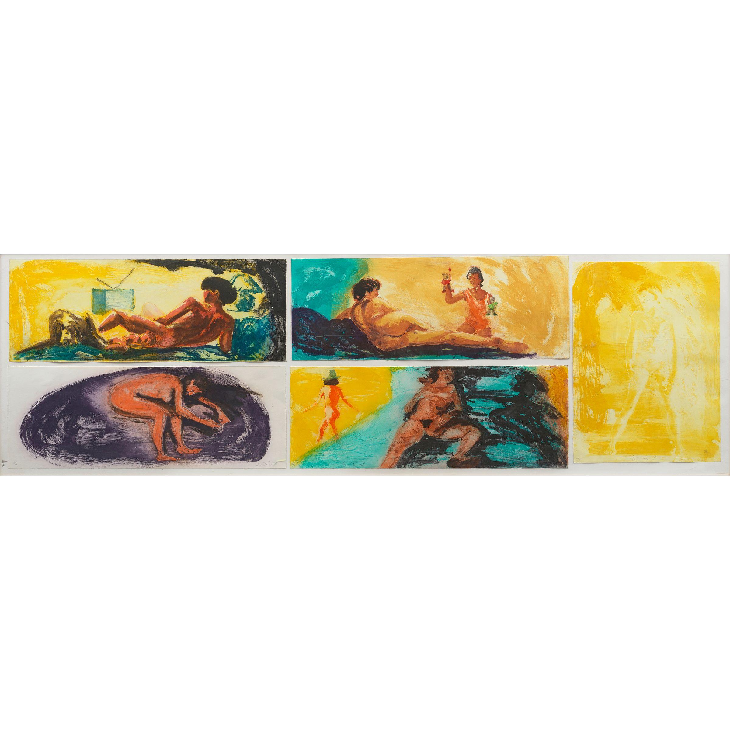 Eric Fischl - Floating Islands (5 works)