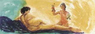 Eric Fischl - Floating Islands, New York, Peter Blum Edition, 1985