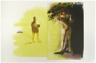 Eric Fischl - Inner Tube, from Four Aquatints