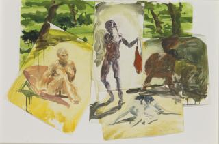 Eric Fischl - Study For The Life Of Pigeons