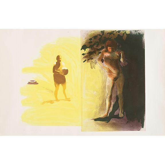Eric Fischl - Tube, from Four Aquatints