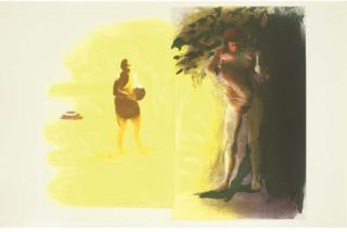 Eric Fischl - Tube, from Four Aquatints