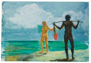 Eric Fischl - Untitled (Beach Scene)