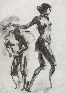 Eric Fischl - Untitled [Dancer]