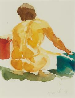 Eric Fischl - Untitled (Nude)