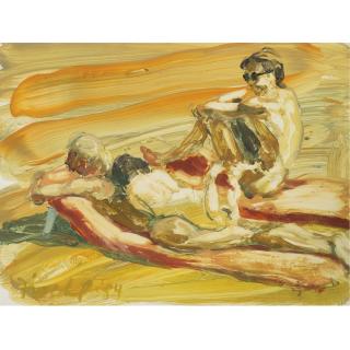 Eric Fischl - Untitled (Study For Daddy\'S Girl)