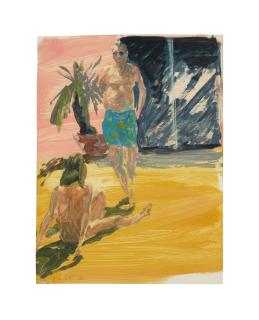Eric Fischl - Untitled (Study for Saigon Minnesota)