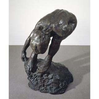 Eric Fischl - Untitled (Woman Bending)