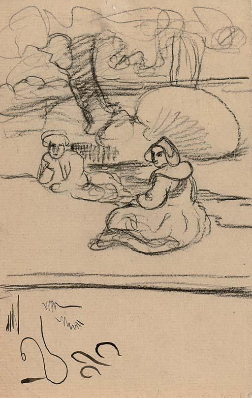 Eric Forbes-Robertson - Couple in Bréton