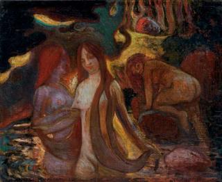 Eric Forbes-Robertson - Trois baigneuses