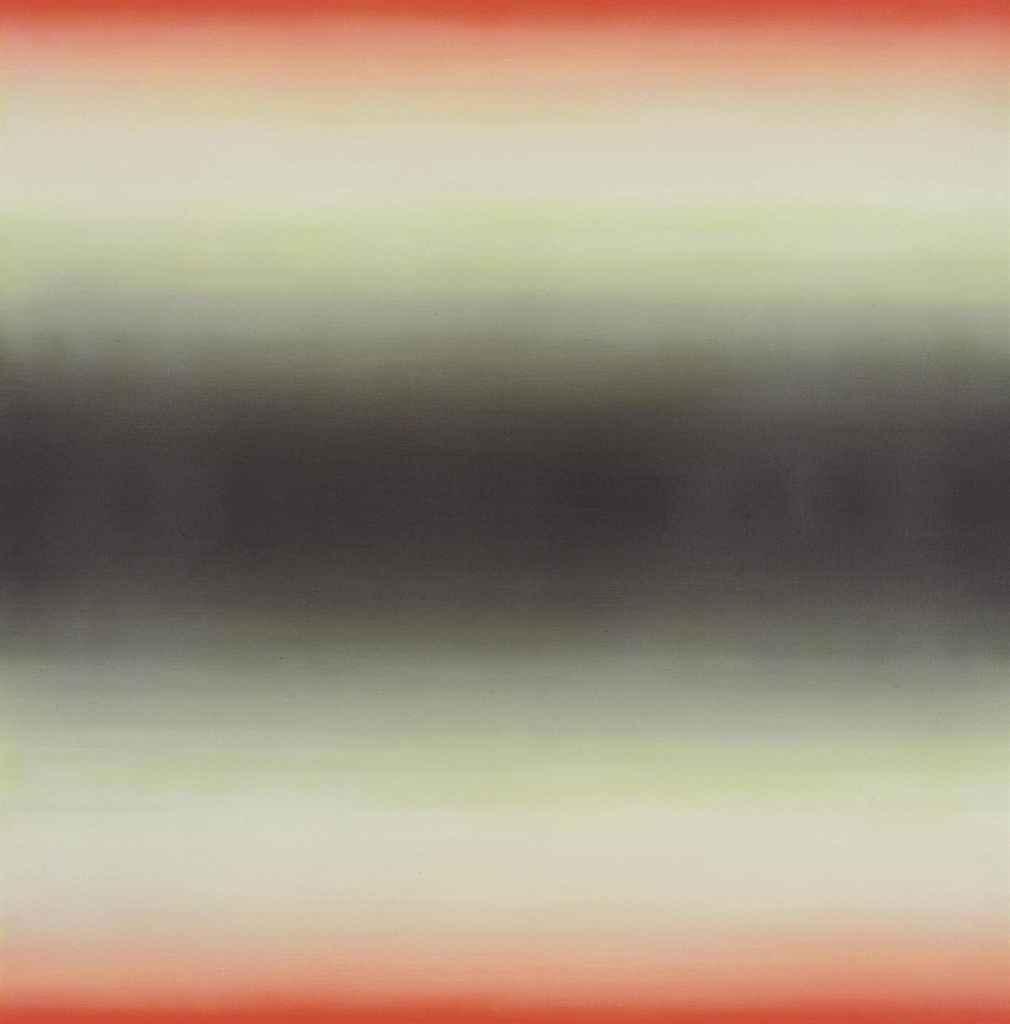 Eric Freeman - Untitled (Scarlet, Green and Brown)