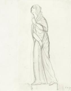 Eric Gill A.R.A. - Draped Woman