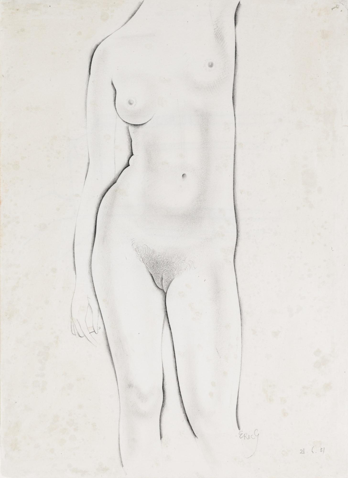 Eric Gill, A.R.A. - Female Nude