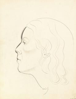 Eric Gill, A.R.A - Head Of A Girl