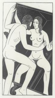 Eric Gill A.R.A. - Man Swimming; The Most Precious Ornament; Castor & Pollux; Artist & Mirror