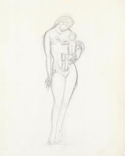 Eric Gill A.R.A. - Mother and Child