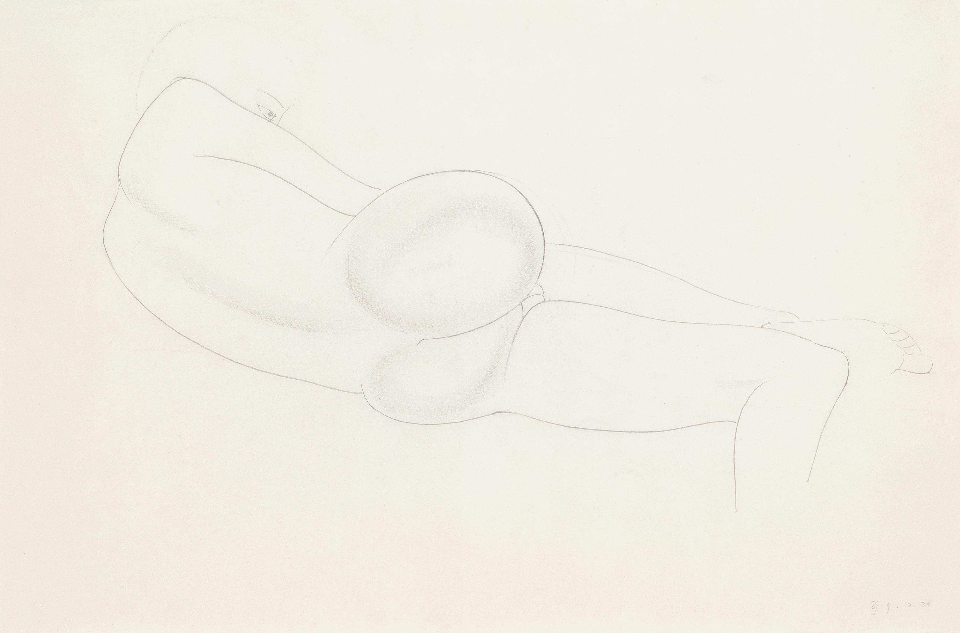 Eric Gill A.R.A. - Nude - Back View