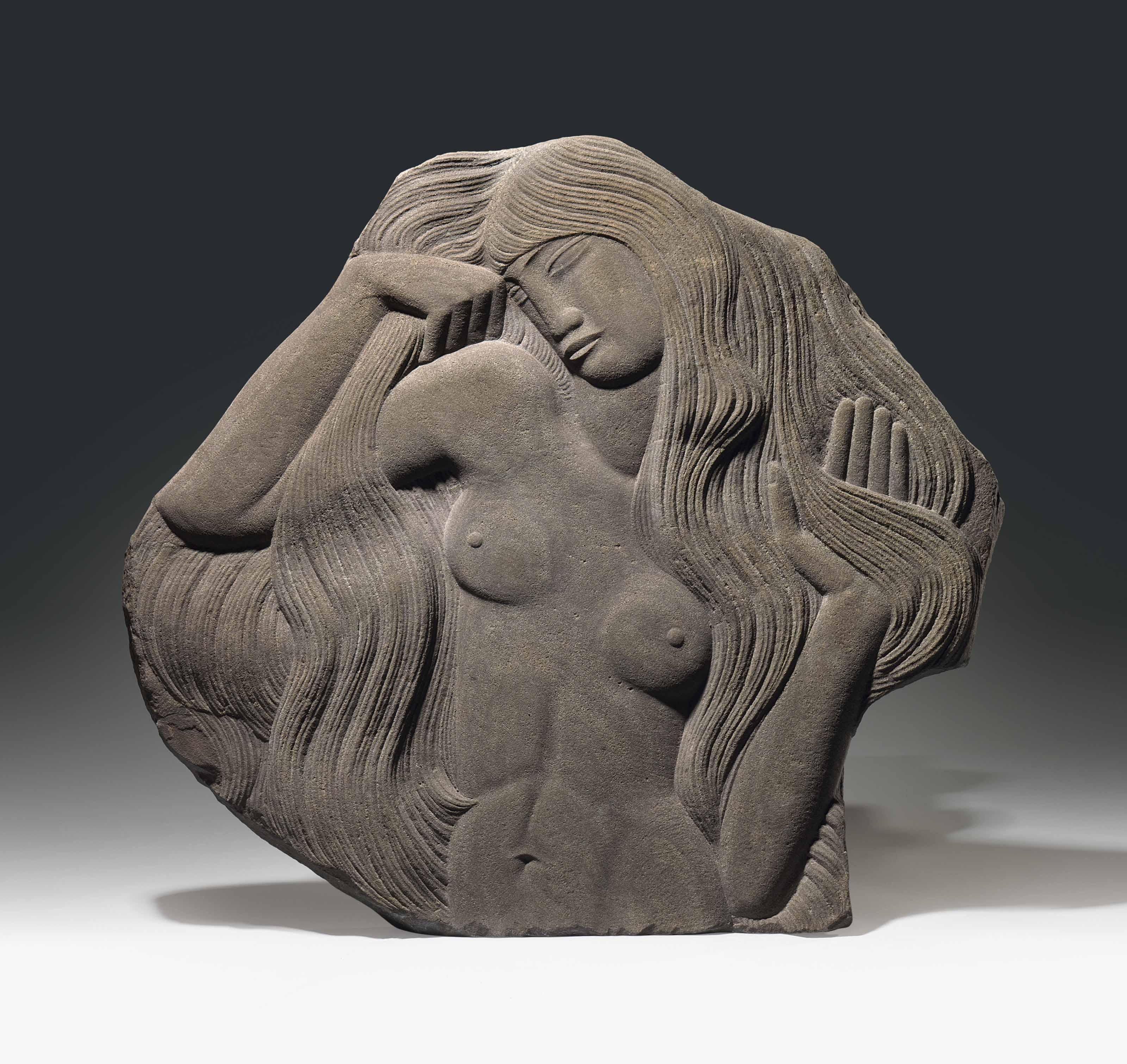 Eric Gill, A.R.A. - Nude Girl with Hair