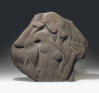 Eric Gill, A.R.A. - Nude Girl with Hair