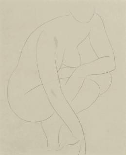 Eric Gill, A.R.A. - Squatting Nude