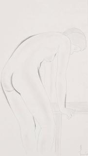 Eric Gill, A.R.A. - Standing Nude
