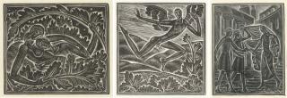 Eric Gill, A.R.A. - Three Illustrations From Canticum Canticorum