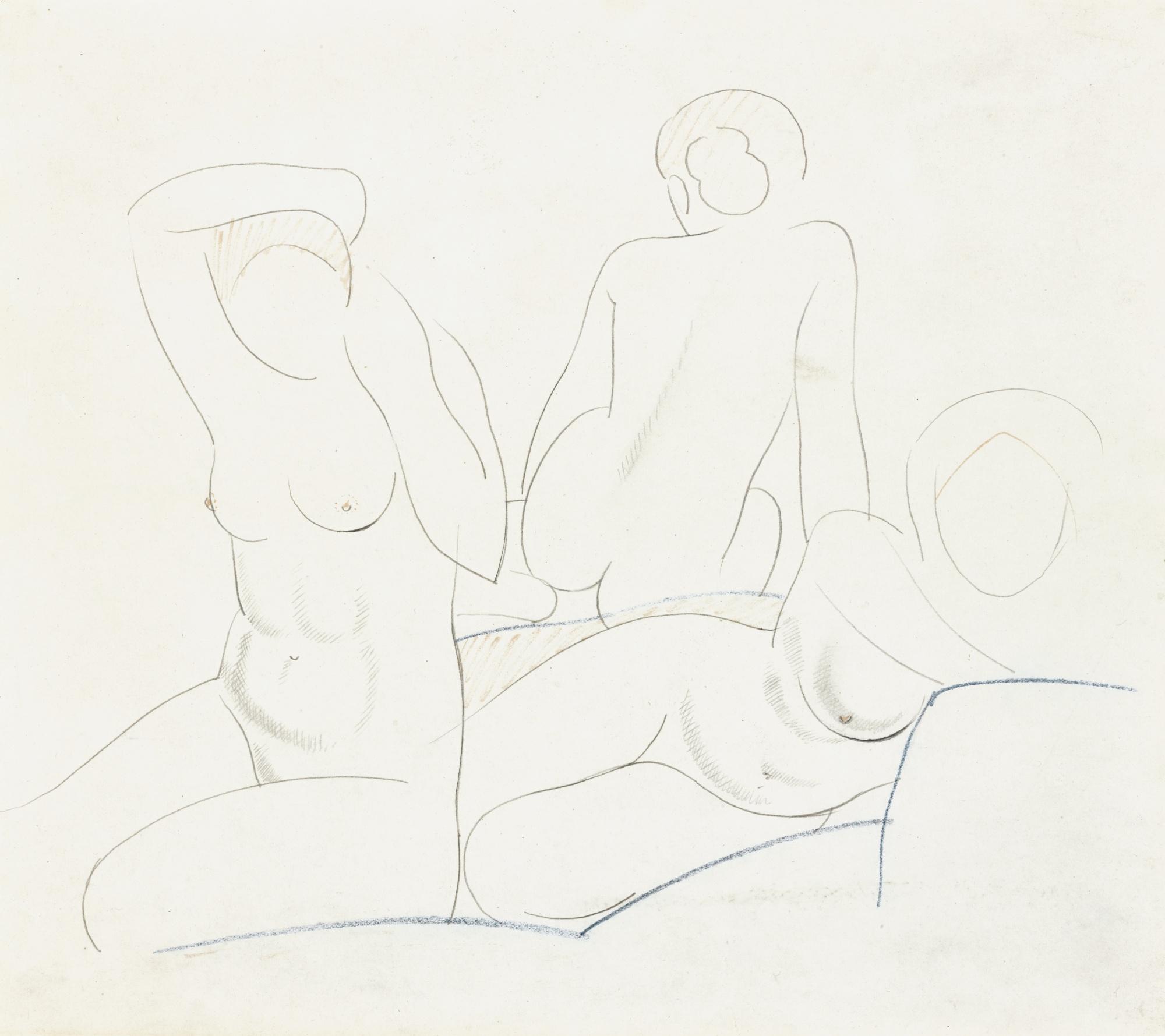 Eric Gill, A.R.A. - Three Nudes