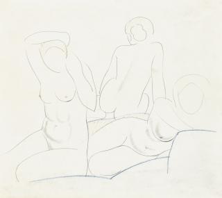 Eric Gill, A.R.A. - Three Nudes