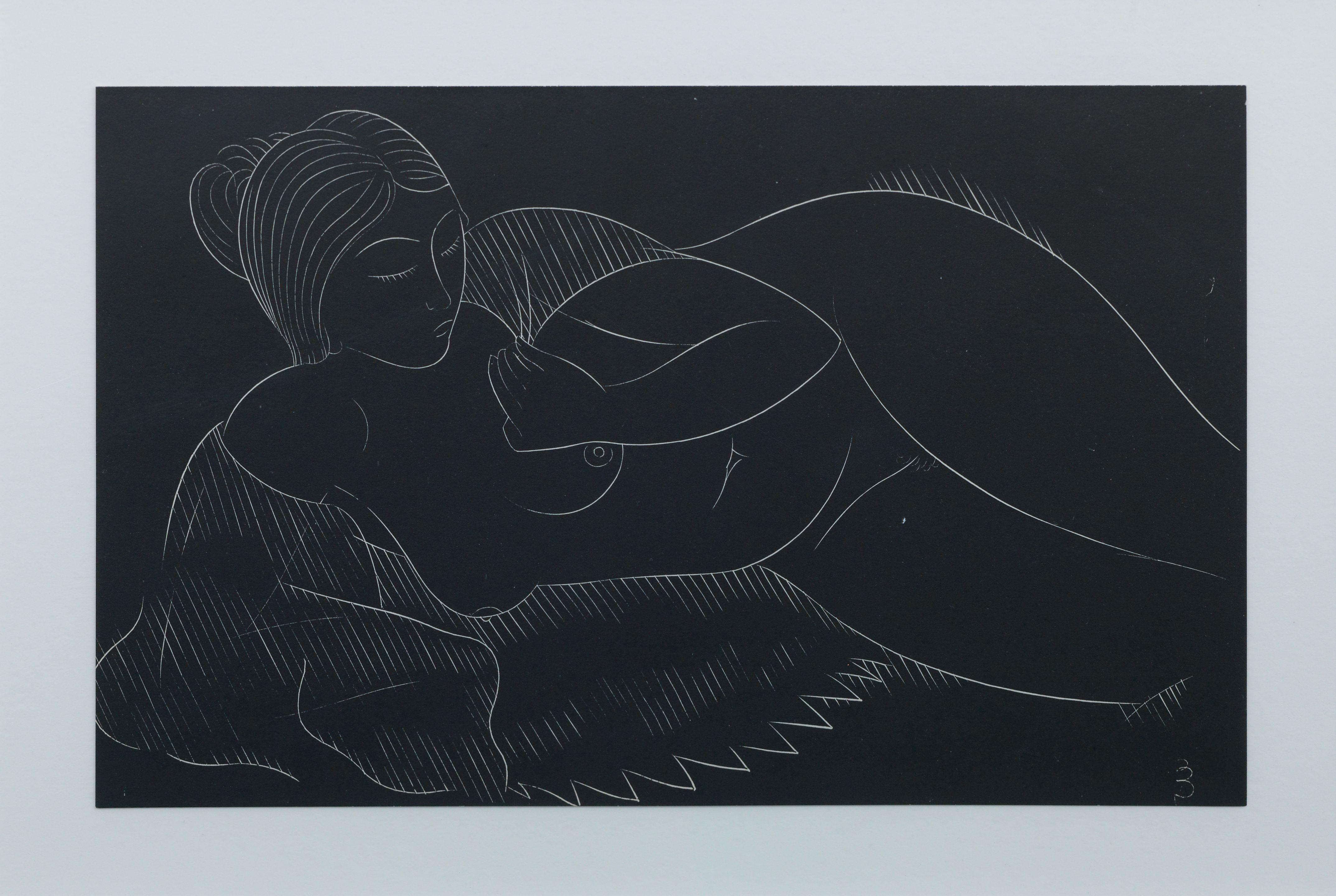Eric Gill ARA - Three wood engravings 3