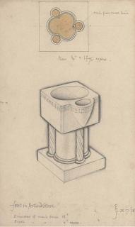 Eric Gill - Design for a Font in Portland stone