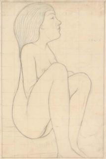 Eric Gill - Preliminary Study For The Tumbler