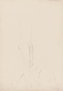 Eric Gill - Study For Ariel