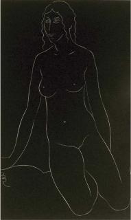 Eric Gill - Three Plates, from Twenty-Five Nudes