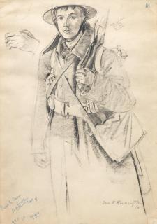 Eric Henri Kennington R.A. - An Infantryman