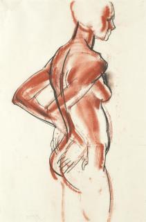 Eric Henri Kennington R.A. - Female Nude