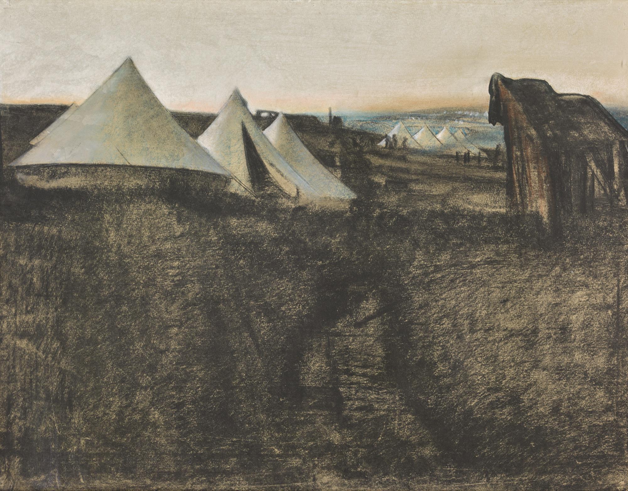 Eric Kennington, R.A. - Bell Tents