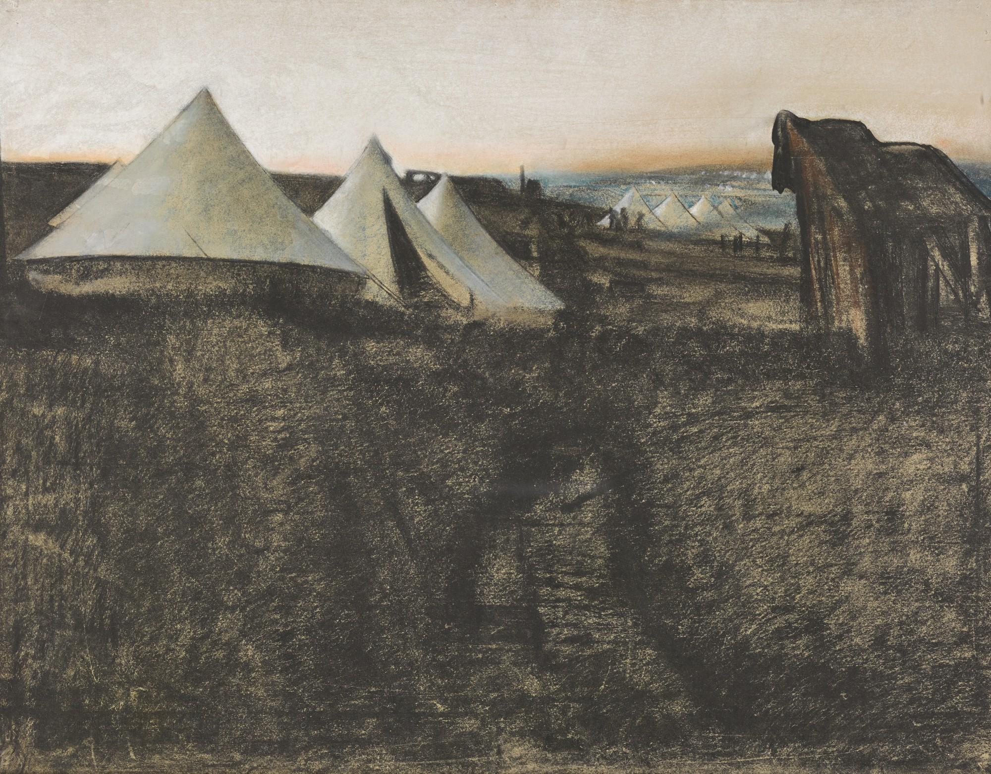 Eric Kennington, R.A. - Bell Tents