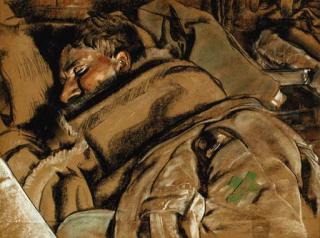 Eric Kennington, R.A. - Signaller off duty