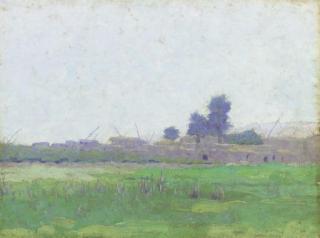 Eric Pape - A Misty Morning, Valley of the Nile, Egypt