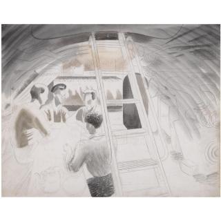 Eric Ravilious - Men At Break