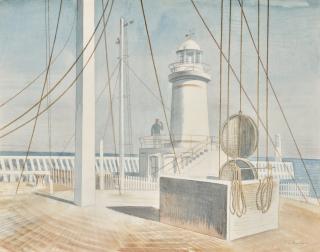 Eric Ravilious - Newhaven Harbour 