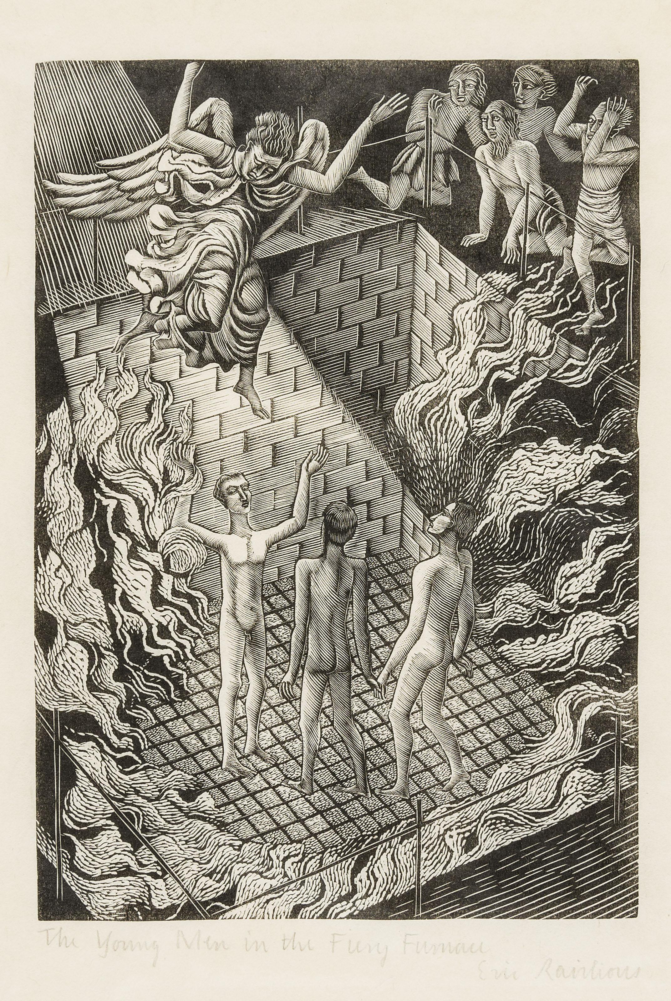 Eric Ravilious - The Young Men in the Fiery Furnace
