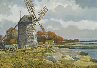 Eric Sloane - Cape Cod Windmill